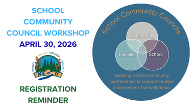 SCC April 30 Workshop Reminder